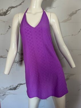 Wild Fable Purple Halter Stretch Mini Dress Size XS Girlhoodcore